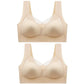 Soutiens-gorge push-up sans coutures grande taille