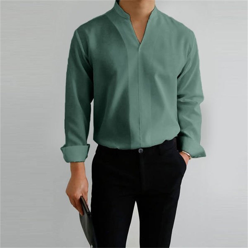 Chemise décontractée au design simple Gentlemans