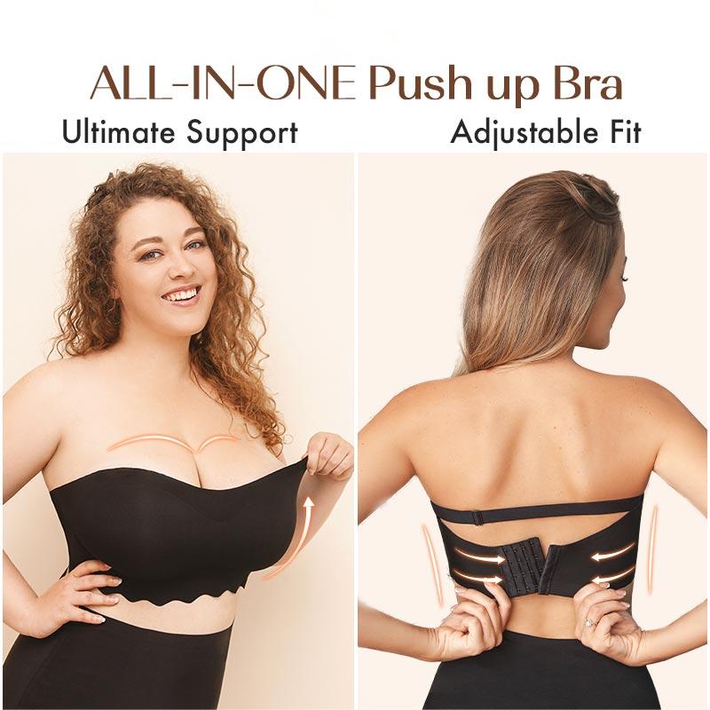 ⏰Promotion du dernier jour 50 % de réduction - Soutien-gorge push-up invisible sans bretelles sexy grande taille