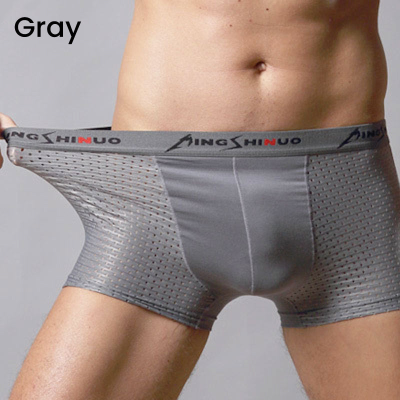 Boxer en maille respirante pour hommes💥Achetez-en 3, obtenez-en 1 gratuit