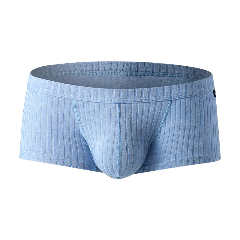 Slip bas en forme de U tissé en fil pour hommes