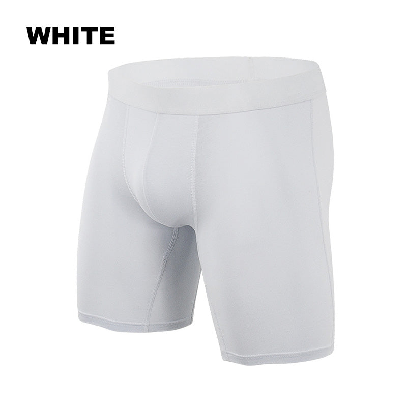 Slip plat de sport extensible taille moyenne pour hommes