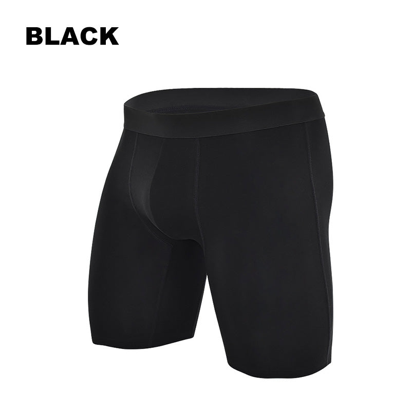 Slip plat de sport extensible taille moyenne pour hommes