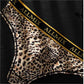 Slip taille basse imprimé léopard pour hommes