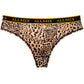 Slip taille basse imprimé léopard pour hommes