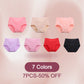 Culotte en coton anti-fuite taille haute de grande taille🌸Acheter 5 obtenir 5 gratuit