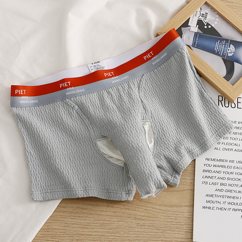 Boxer pour hommes avec entrejambe autoportant