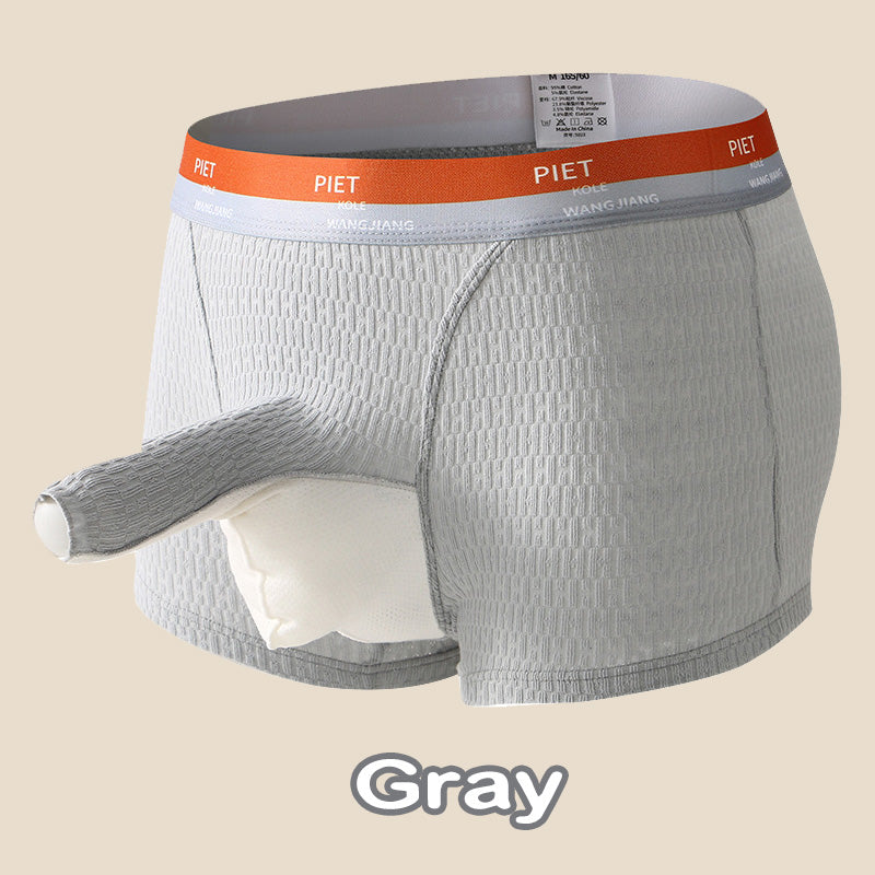 Boxer pour hommes avec entrejambe autoportant