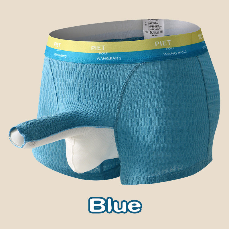 Boxer pour hommes avec entrejambe autoportant